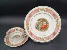 TASSE A CAFE ET ASSIETTE