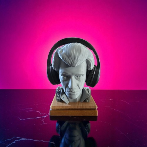 Buste johnny hallyday support - buste,