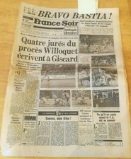 JOURNAL FRANCE SOIR 3 MARS