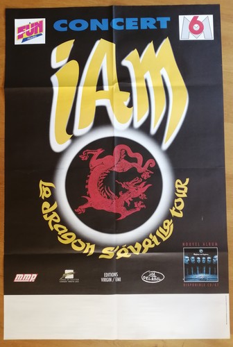 Iam hip hop affiche concert - iam,