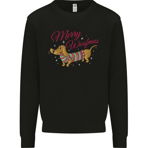 Joyeux wiener drôle - drôle, noël