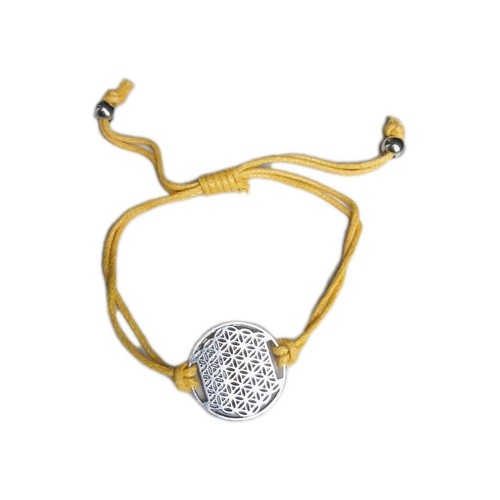 Bracelet symbole fleur vie - symbole,
