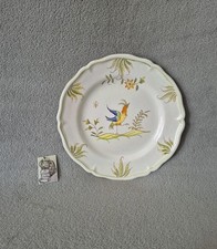 Assiette en faïence décor