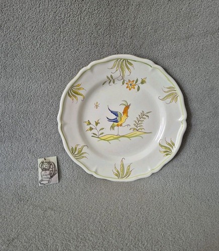 Assiette faïence décor - assiette,