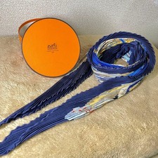 Foulard plissé Hermès Carré
