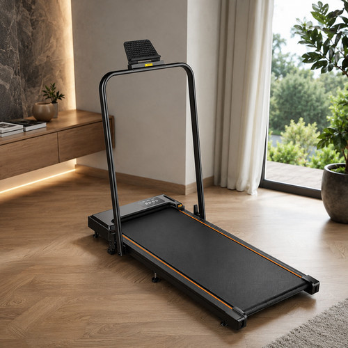 Tapis course pliable en - de, 2-en-1