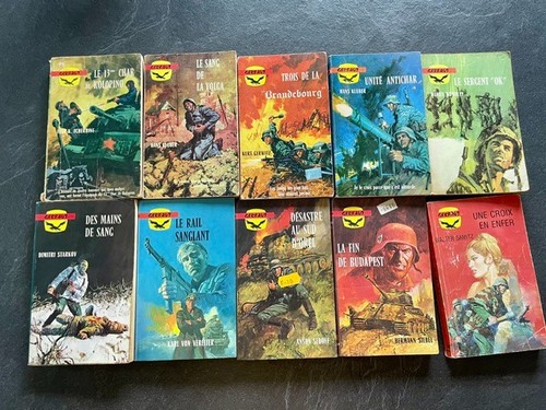 Gerfaut guerre lot de 10 - ,