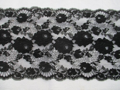 Dentelle calais noire - calais,