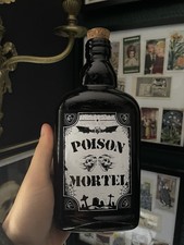 Flacon Type Apothicaire Magie Wicca Vide Poison Cabinet De Curiosités