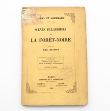 HÉBEL ET AUERBACH - SCÈNES VILLAGEOISES DE LA FORÊT-NOIRE - 1853