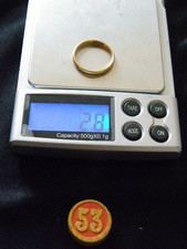 bague alliance or jaune 18