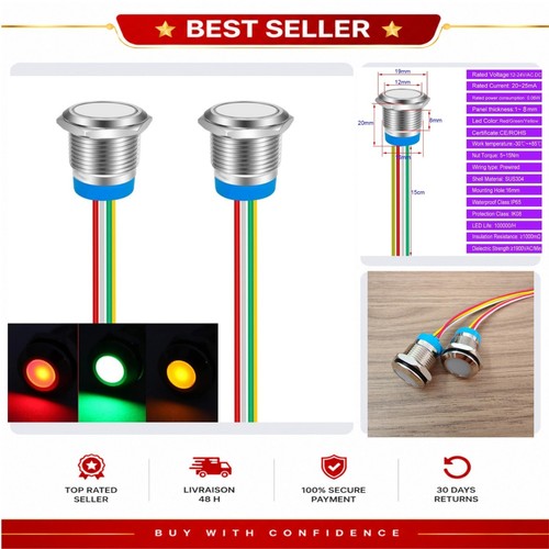Voyant led tricolore - led,