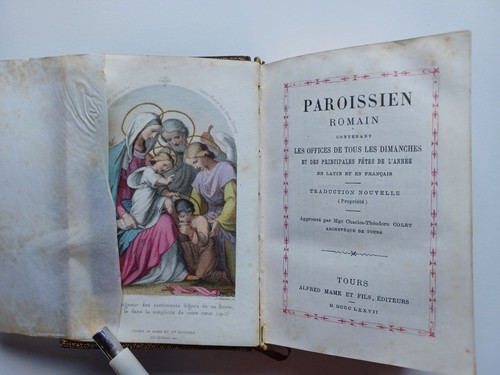 Paroissien romain numéroté - romain,