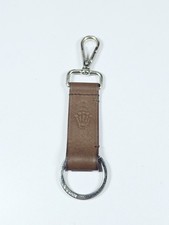 Porte-clés Rolex en cuir brun