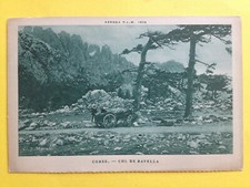 cpa 2A COL de BAVELLA Corse du