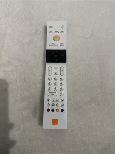 Télécommande blanche orange - télécommande,