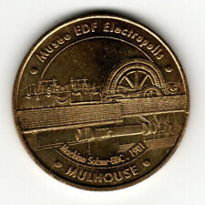 jeton touristique monnaie de Paris musée EDF Mulhouse machine Sulzer-BBC 2006