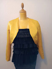 Boléro vintage jaune satiné