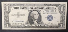 Rare usa star note - rare, 1