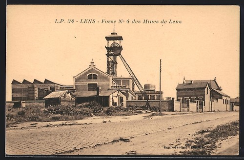 Cpa lens fosse - cpa,