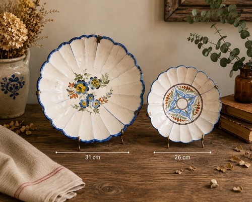 Lot anciens plat muraux - 2,