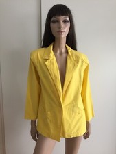 Veste vintage jaune taille 42