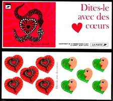Timbres France 2000 03297C Carnet St Valentin De Yves St Laurent