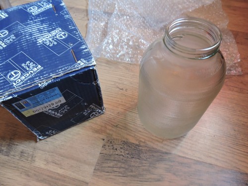 Neuf bocal verre liquide - -bocal,