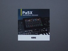 KORG Pa5X Professional Arranger Catalog 2023 Edition 4 pages expédiées du Japon