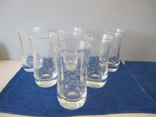 Verres orangeade cristal - 6,