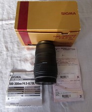 Objectif Photo SIGMA LENS 100-300mm f/4.5-6.7 DL For Minolta Japan