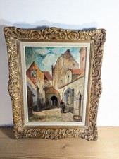Tableau ancien signé DeWitte