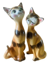 2 Tirelires chats siamois