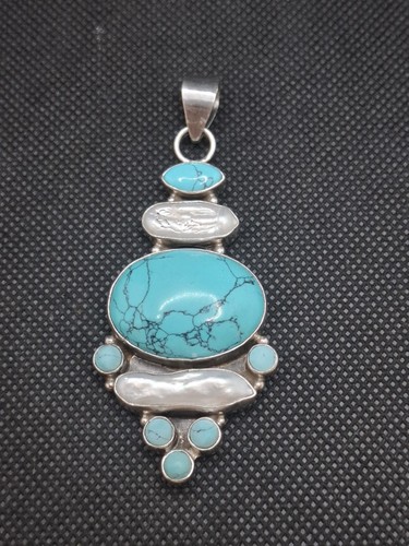 Ancien imposant pendentif - ancien, en