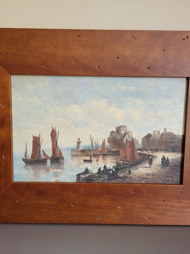 Tableau ancien huile - ancien, sur