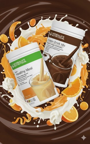 Herbalife chocolate protein - chocolate,