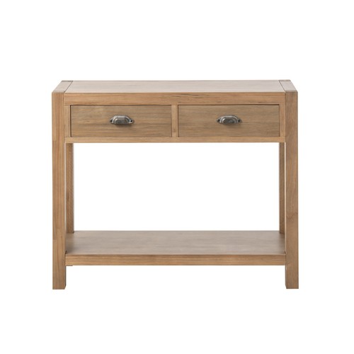 Console tiroirs bois - 2,
