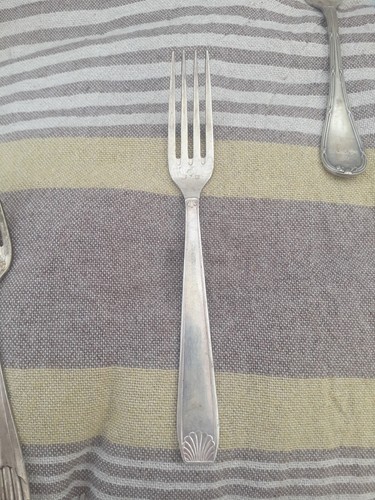 Ancienne fourchette argentee - ancienne,