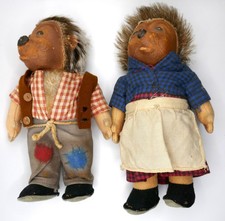 2 HERISSONS MECKI STEIFF