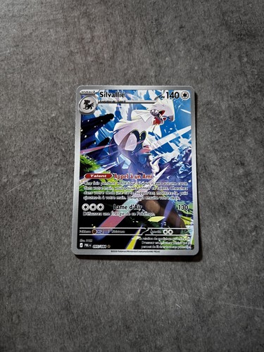Carte pokémon silvallié - carte,