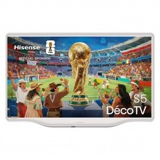 Hisense 32S5Q Blanc Smart TV QLED 32 Pouces FHD Vidaa Deco TV