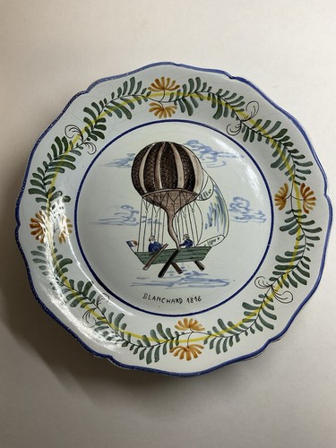 Assiette montgolfière - assiette,