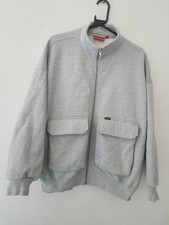 Sweat À Capuche Zip Avec Poches Cargo Supreme FW23 Taille M Gris Mélangé