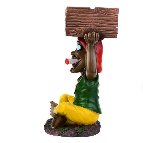 Cendrier rasta big grass 42cm - rasta,