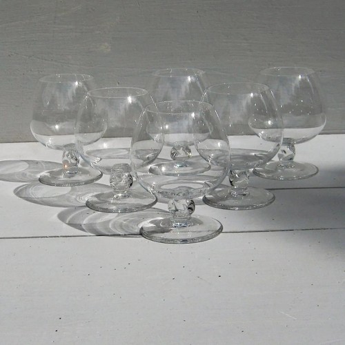 Verre cognac cristal de - à,