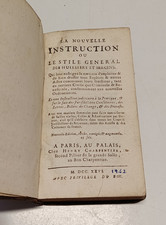Livre ancien 1726 - Stile