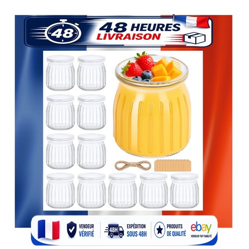 Lot pots yaourt - pots, de