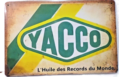 Plaque metal vintage - plaque,
