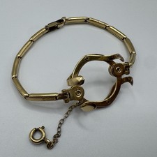Bracelet Porte Montre ancienne - Plaqué Or ORIA