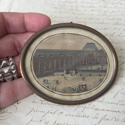 Gravure encadrée début xixè - encadrée,